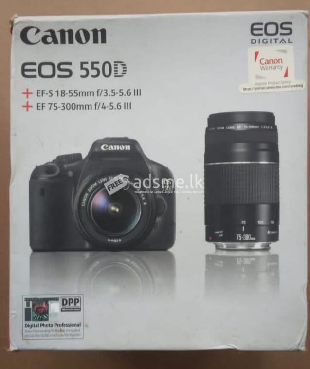 Canon 550D DSLR Camara