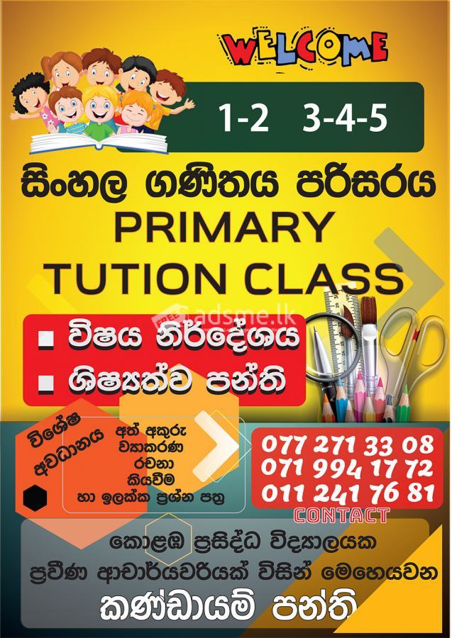 Primary Tution