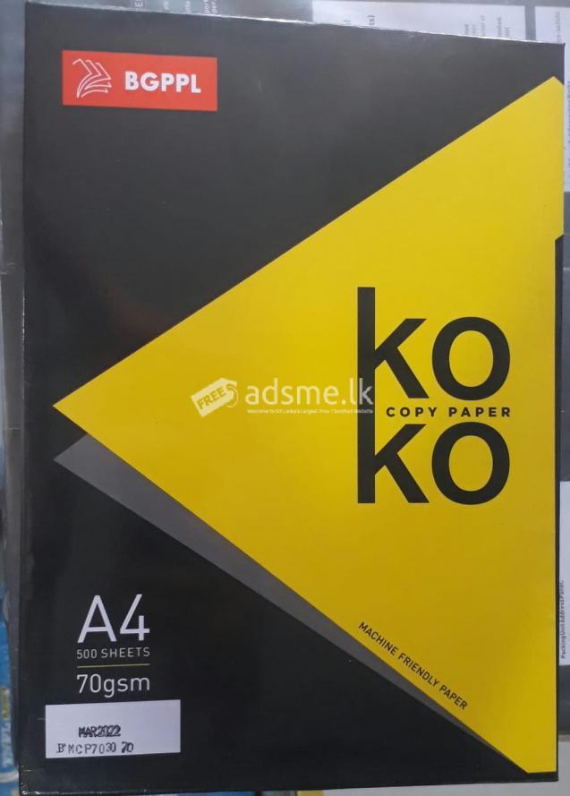 A4/A3 PHOTO COPY PAPERS