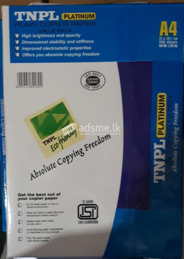 A4/A3 PHOTO COPY PAPERS