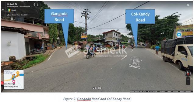 Land For Urgent Sale in Pilimathalawa, Kandy 300m from the Kandy Colombo Main Road