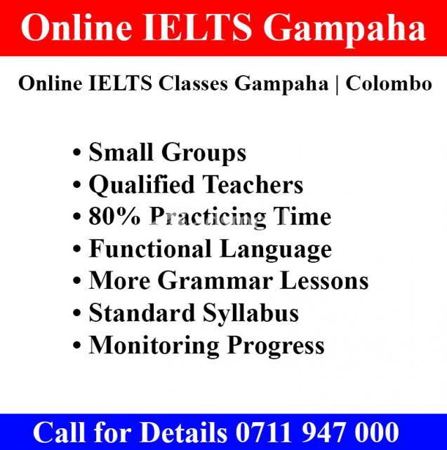 Online IELTS Classes Gampaha Sri Lanka