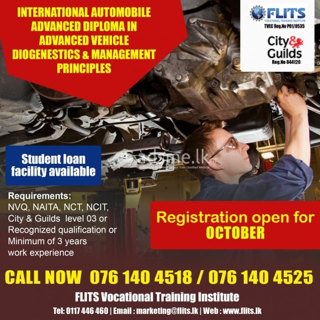 C&G Automobile Engineering Level 2, 3 & 4