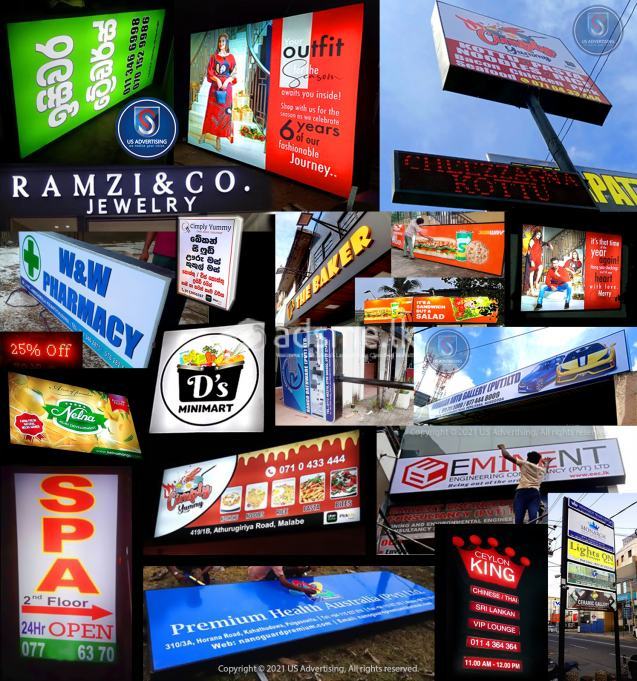 Light Boards making - Advertising Service