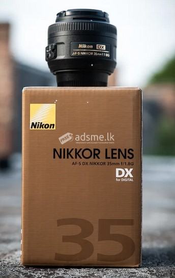 Nikon 35mm 1.8G Lens