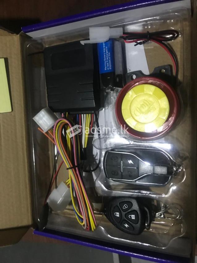 bike and alarm security system