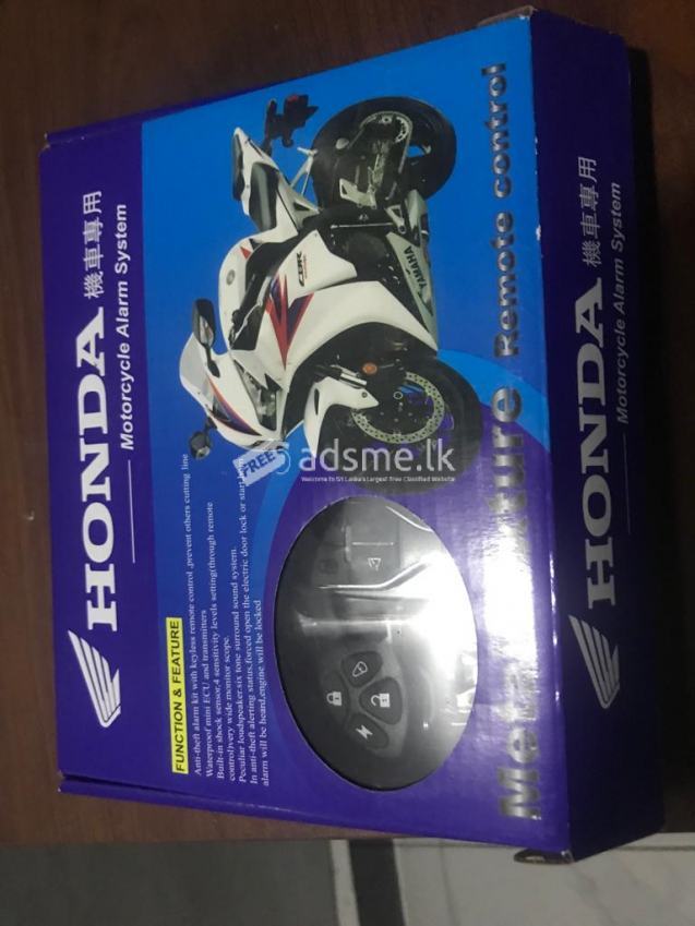 bike and alarm security system