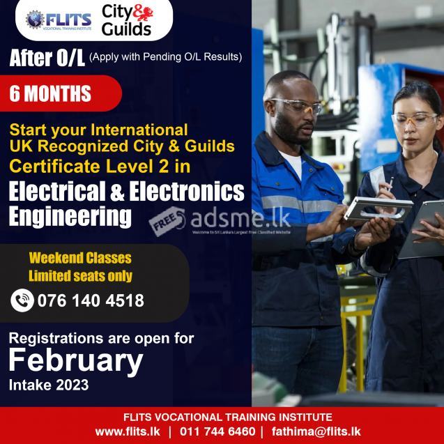 City & Guilds UK Certificate  Level  in Electrical & Electronics Engineering
