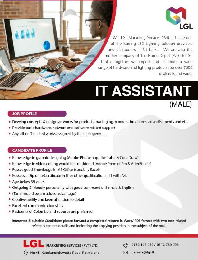 IT Assistant Graphic Design