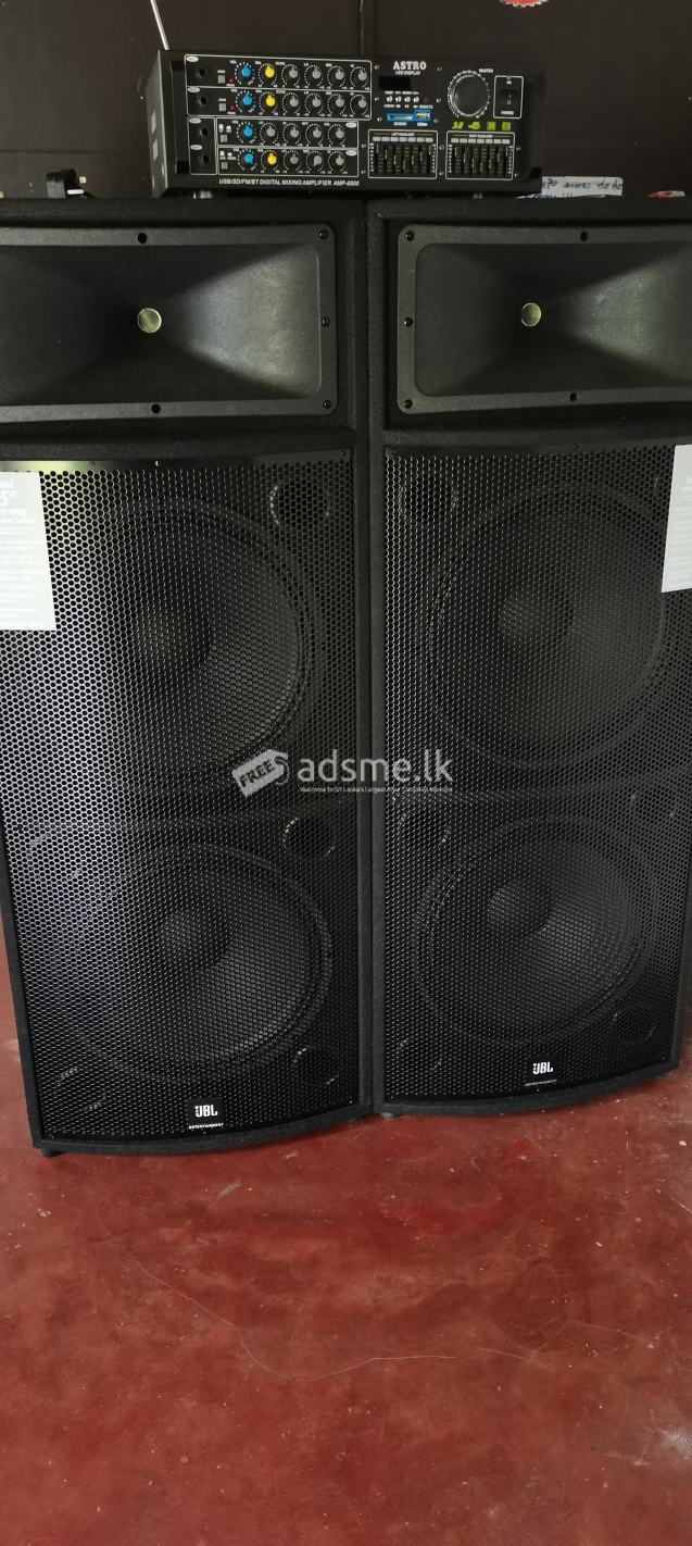 Jbl speakers system & amplifier
