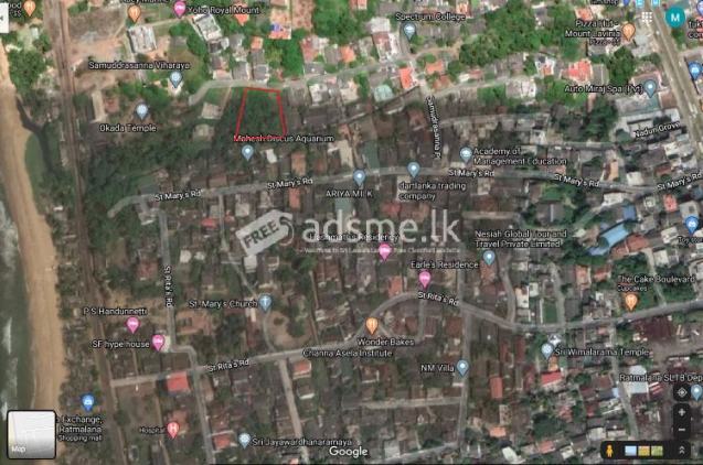55 Perches Land for sale in Mount Lavinia