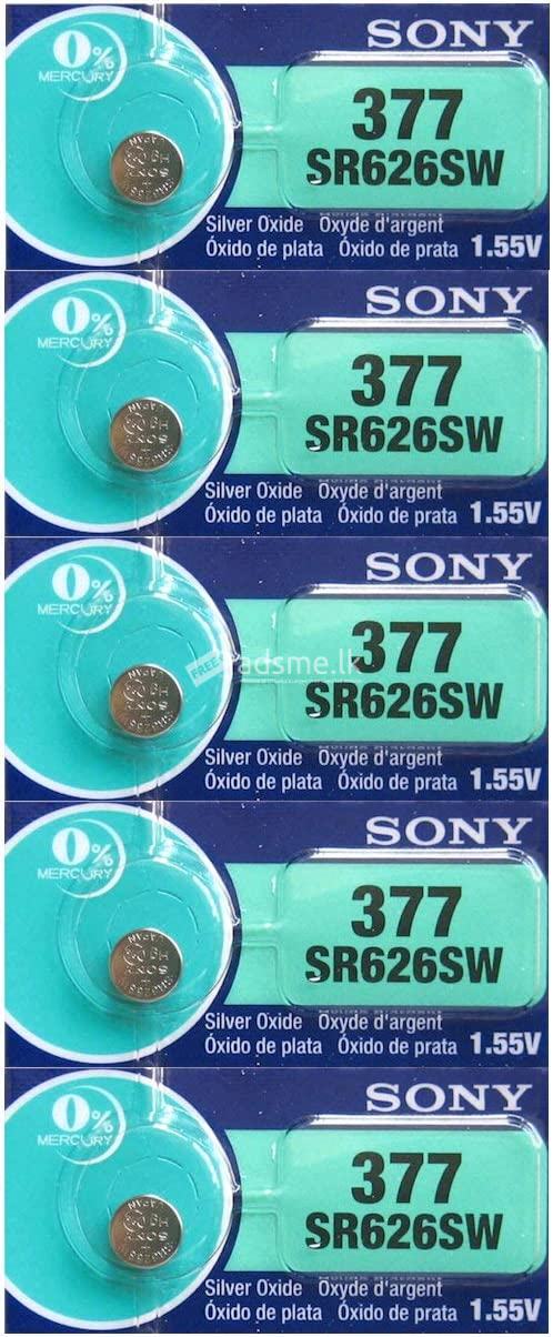 Sony Watch Battery Card