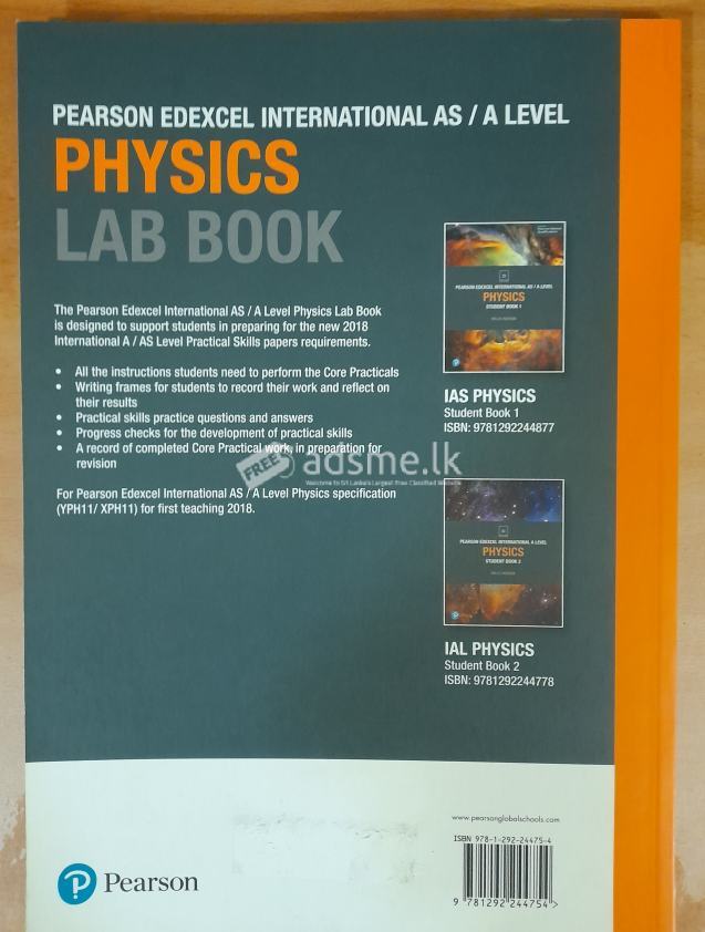 Edexcel International AL Physics Lab Book