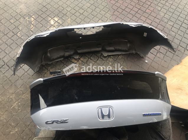CRZ DOOR AND BUMPER