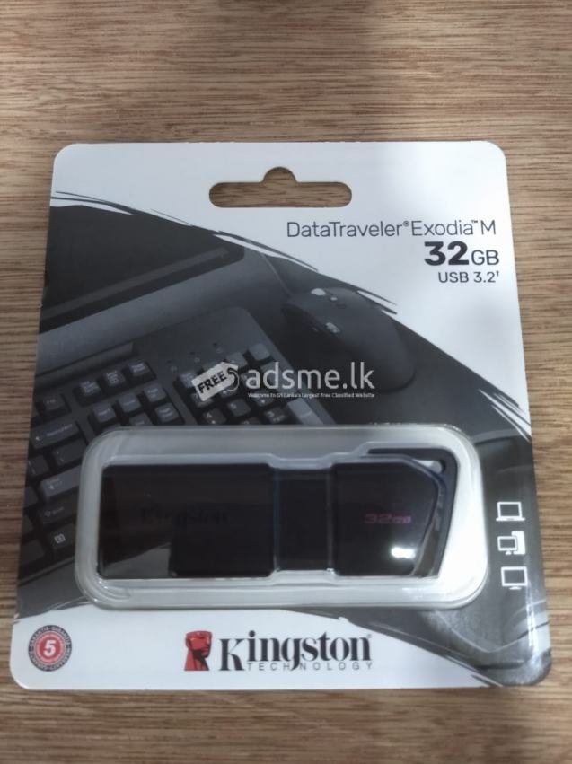 32GB Kingston pen drive exodia M USB 3.2 Data traveler movingcap new