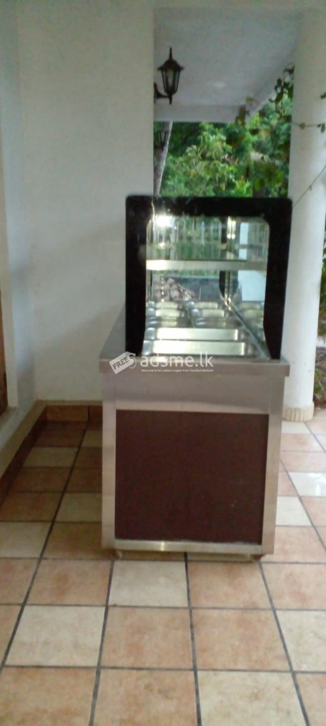 Bain Marie Food Display hot Cabinet