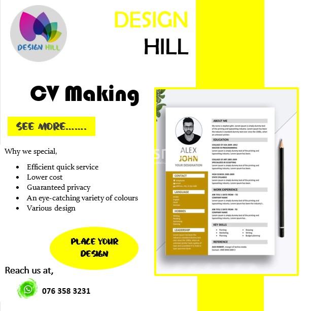 Cv or resume maker