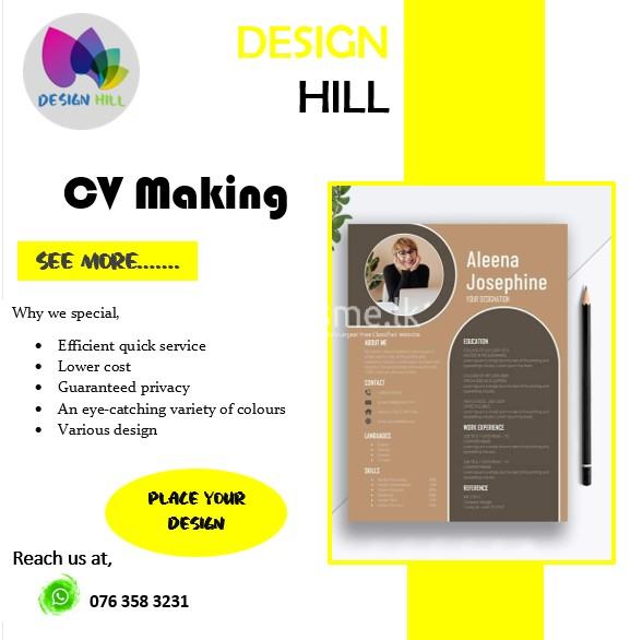 Cv or resume maker