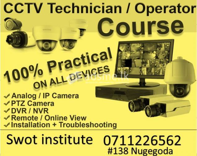 CCTV Camera Course Sri Lanka Advance Cctv Installation Course Colombo 08 and Nugegoda