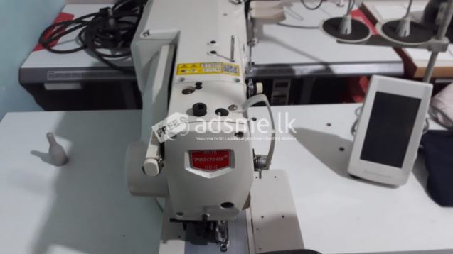 Automated Button Hole machine & 2 Button Attatchment machines