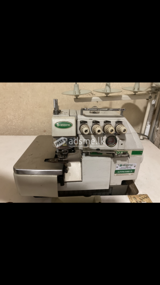 zoje 5 thread overlock machine