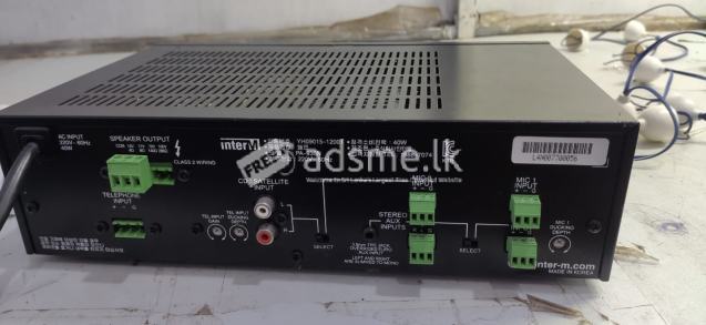 Inter-M PA-935N 40W Public Address Mixing Amplifier