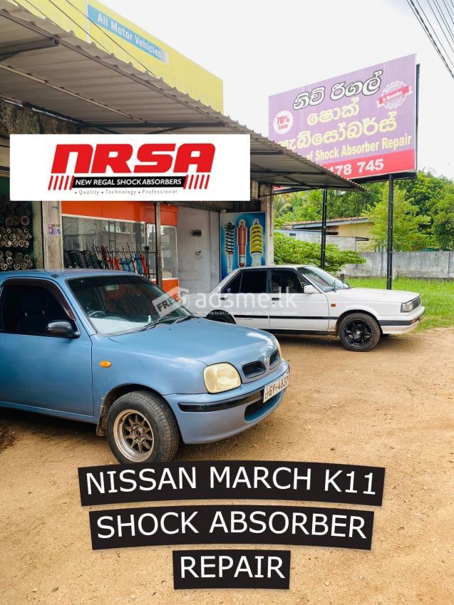 NISSAN MARCH K11 SHOCK ABSORBER REPAIR