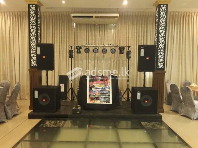 dj sounds for wedding , engagement function