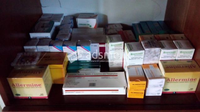 Medicine Stock for a Dispensary