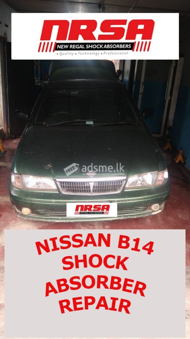 NISSAN B14 SHOCK ABSORBER REPAIR IN SRILANKA WITH STANDARD QUALITY AND WARRENTY