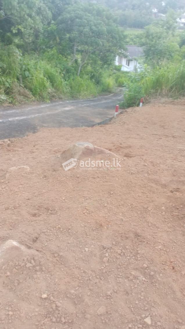 Scenic Land on top a small hillock in Labuduwa is for sale