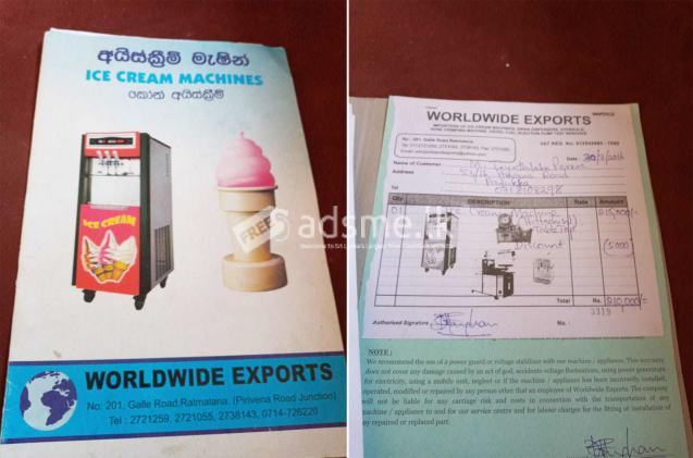 Ice cream Machine for sale