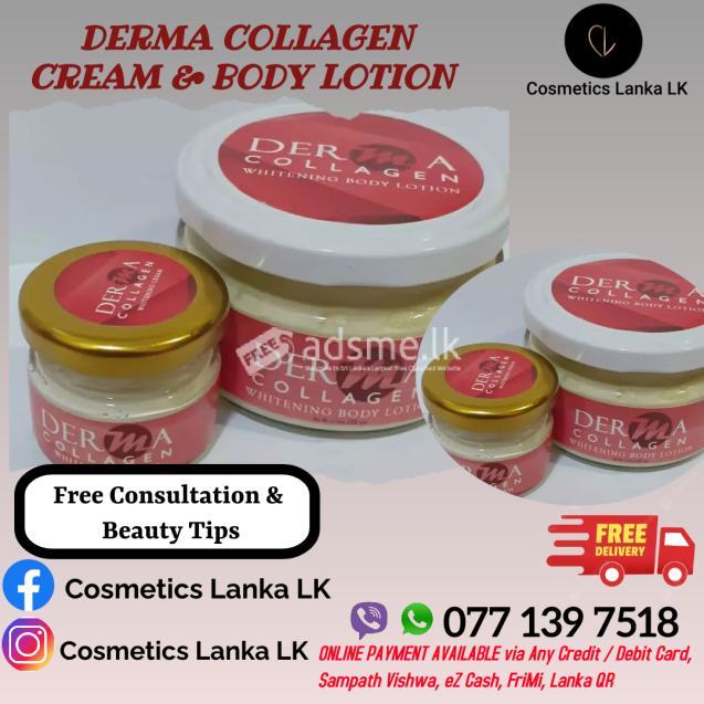 Derma Collagen Whitening Cream & Body Lotion