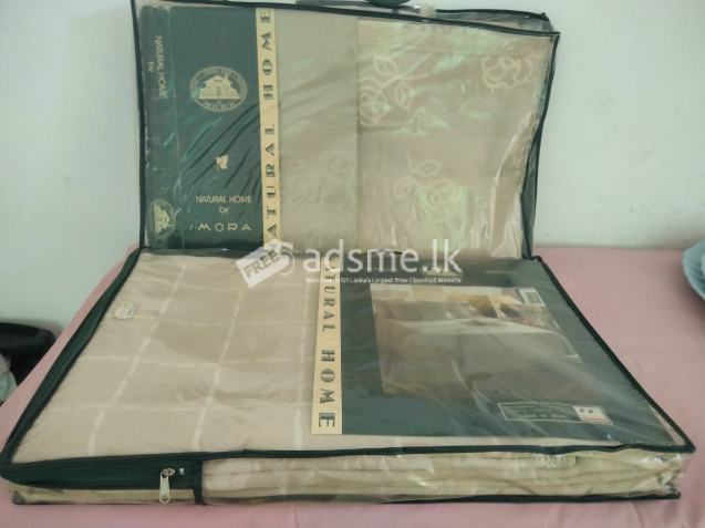 2 Sets Bed Covers with Pillow Cases (imported).
