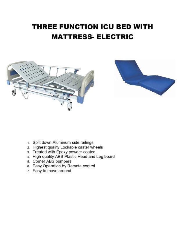 HOSPITAL BED FOR SHORT AND LONG TERM RENT