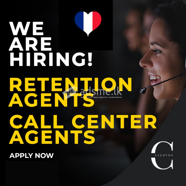 French Speaking Call Center Agents Required