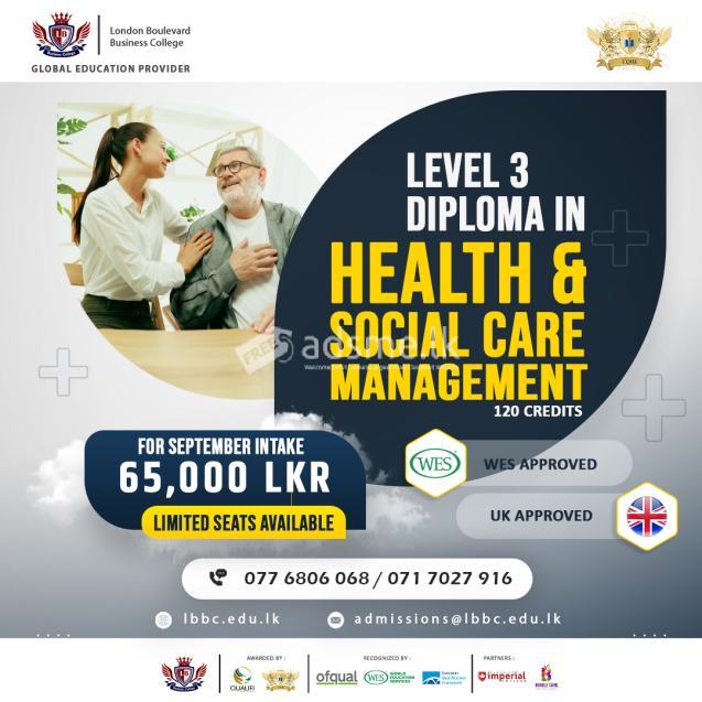 CQHE Level 3 Foundation Diploma In Health And Social Care