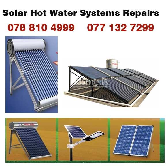 Solar hot water Systems Repairs
