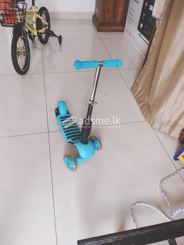 Bycycle and scooter