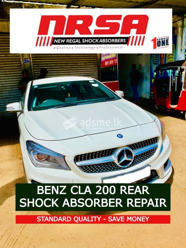 BENZ CLA 200 REAR SHOCK ABSORBER REPAIR WITH BEST QUALITY WITH WARRENTY