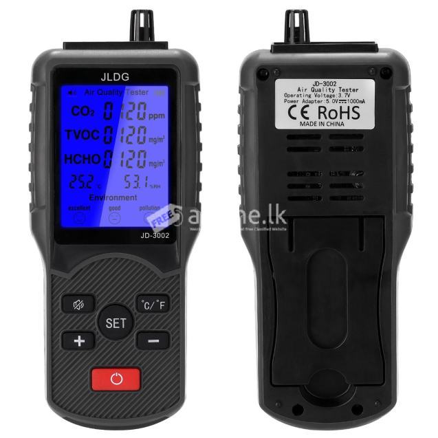 Elevate Your Air Quality with JLDG JD-3002 VOC Meter: A Precision Tool for a Healthier Sri Lanka