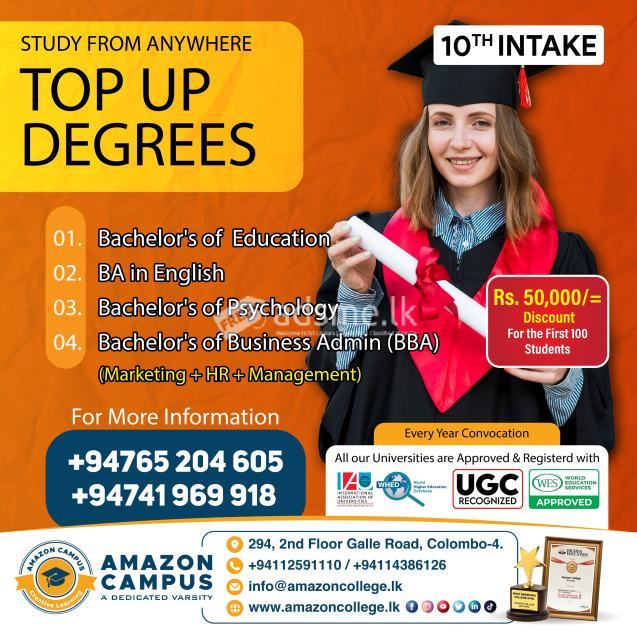 TOP UP DEGREES