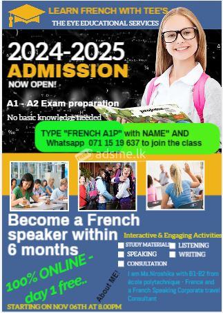 LEARN FRENCH AND ENGLISH NO MATTER OF AGE