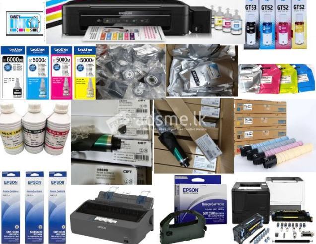 INK & TONERS - Laser Printers & Photocopy machine Toners...etc...
