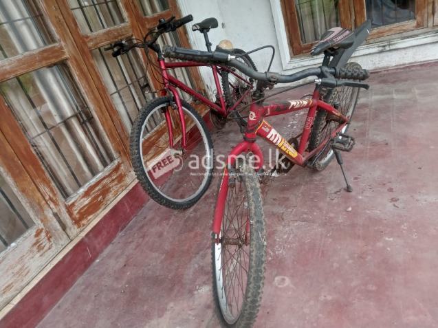 2 bicycles for sale