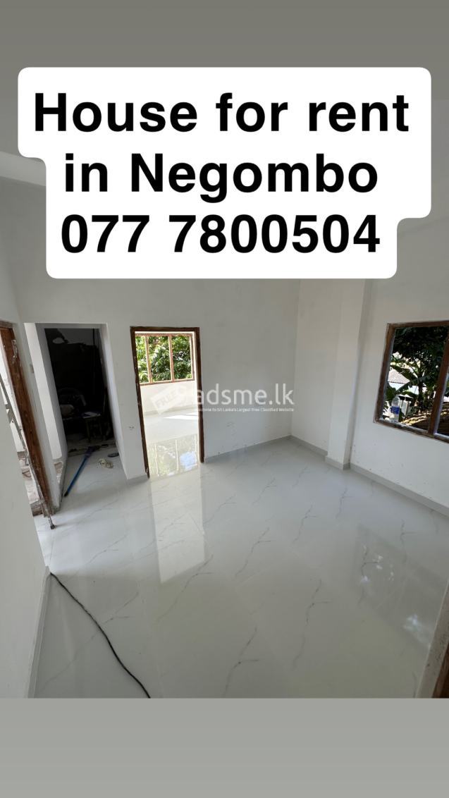 Negombo - Canal Road Newly Built House for rent