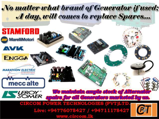 Generator spare parts
