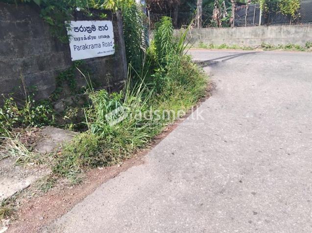 Exclusive Land for Sale – 50 Perches on Parakrama Road, Gampaha.