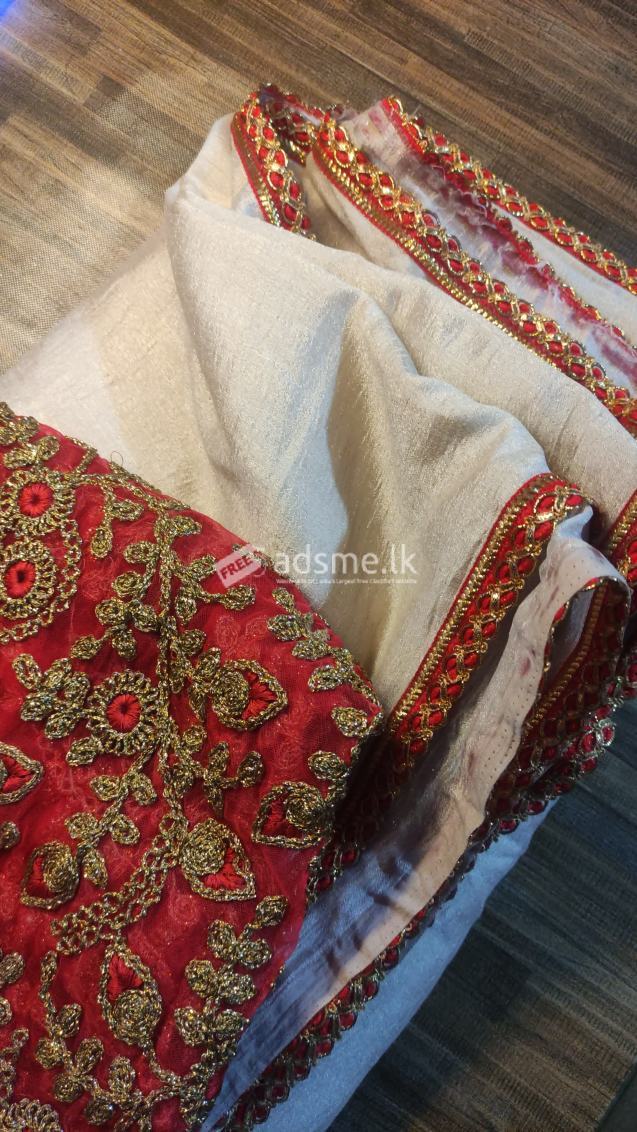 Brand new Worked saree for sale !