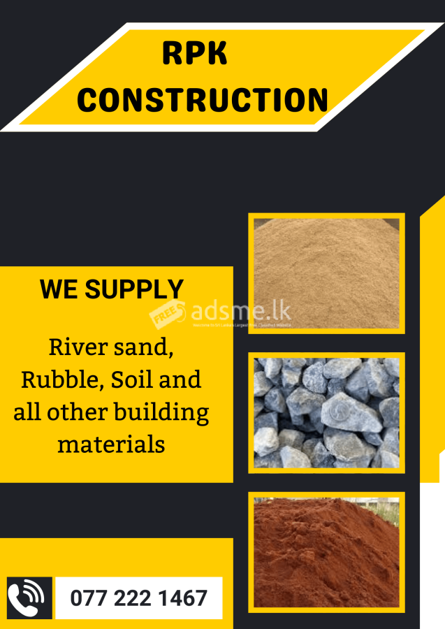 Building Materials Supply Weliweriya/ RPK Construction
